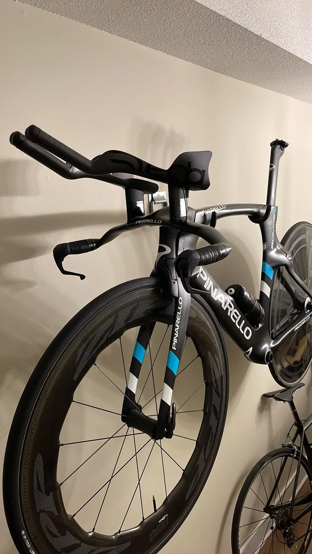 Time Trial Bike Wall Mounted